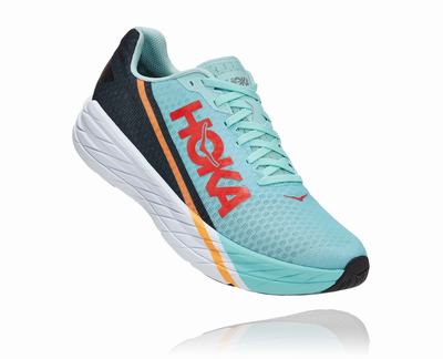 Hoka One One All Gender Rocket X Sneakers Blue (HO5892) Australia